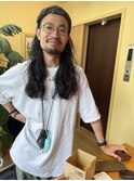メンズロングパーマ