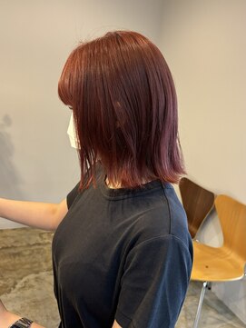 ミュゼプリュム(Musee plume) 流行りのレッドオレンジ