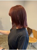 流行りのレッドオレンジ