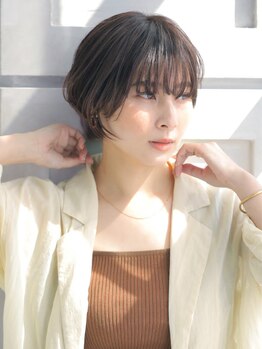 リフレアンドケア ミチ 幸町店(refre&care MICHI)の写真/【岡山駅／西口近く】ショート＆ボブが得意♪ミリ単位までこだわるカット技術が魅力◎