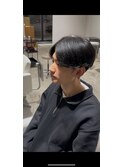 毛流れセンターパート