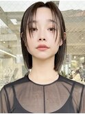 【MINX原宿表参道】切りっぱなしボブ イメチェン 似合わせカット