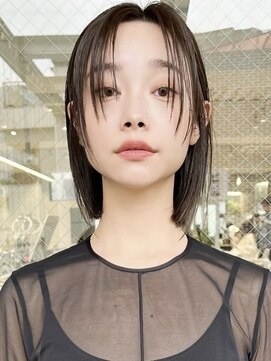 ミンクス 原宿店(MINX) 【MINX原宿表参道】切りっぱなしボブ イメチェン 似合わせカット