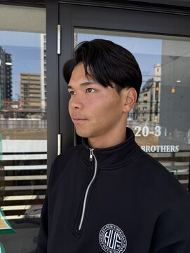 ザスーツブラザーズ(THE SUITS BROTHERS) MEN'SHAIRウルフカルマパーマメンズショートイージーパーマ