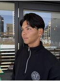 MEN'SHAIRウルフカルマパーマメンズショートイージーパーマ