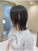 【RYOSUKE】ロングボブ_アッシュグレージュ