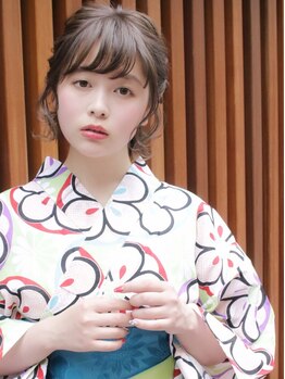 シェルベアー(Shell Bear)の写真/【浴衣着付け6,800円～☆】イベントや特別な日の着付け★浴衣[銀座][ShellBear銀座] [東京駅]