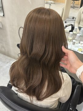 スミス 上野(smith) オリーブベージュ夏カラー透明感カラー