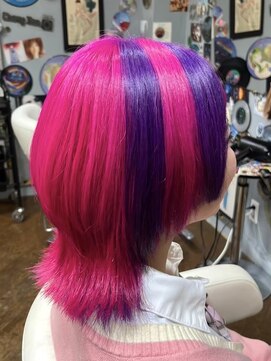 アドネス(ADNESS) セクションカラー《ピンク×パープル》