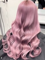 ペレ 梅田(PELE)&nbsp;くびれヘア／アプリコットオレンジ/夏のヘアアレンジ/梅田