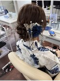 浴衣ヘアセット