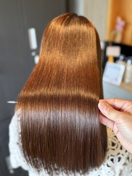 リタ 枚方(Rita) 大人◎縮毛矯正×髪質改善ロングで艶ストレート