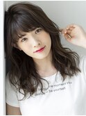 リバースゆるパーマが大人かわいいくびれフェイスレイヤー