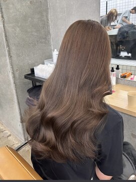 マジコ 表参道店(Magico) ミルクティーベージュ／ブリーチなしダブルカラー