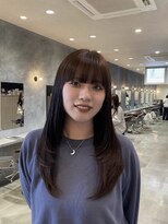 トパ(topa)&nbsp;wide bangs × こっくりbrown