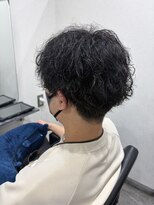 セカンド(Second) Second × メンズパーマ