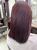 ラグゼヘアカミヤ 菊川店(luxe hair CAMIYA)&nbsp;ボルドーカラー