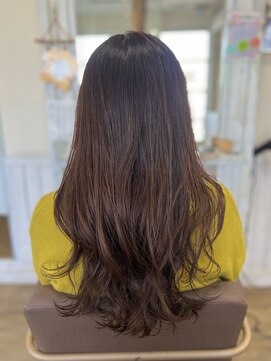 コクア ヘアーデザイン(kokua hair design) コントラストブラウン×ナチュラルフェイスレイヤー