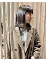 ファヴォリ(favori)&nbsp;【favori 自由が丘】ワイドバング×ロングボブ