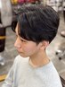 【平日TAKE指名限定】カット×処理剤付きケアパーマ ¥12,000