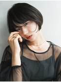 大人可愛い20代30代40代50代小顔ショートボブナチュラルショート