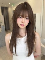 シティーバイローウェ 表参道(City/louwe)&nbsp;ハニーベージュ/ロングレイヤー