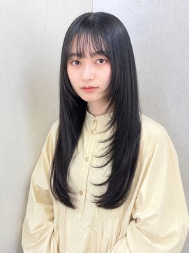 イチパーセント 横浜(1%) ダークパープル/ナチュラルショート/ミルクブラウン/夏/横浜