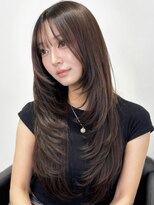 エリーツ 表参道(elyts) グレージュ×シールエクステ