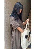 ローリー ヒロシマ(RoLLy hiroshima)&nbsp;ぱっつん青髪