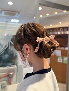 プラザサロン 辰巳台店 アップスタイル