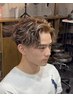 【9月限定】　　破格カットメッシュパーマ！！