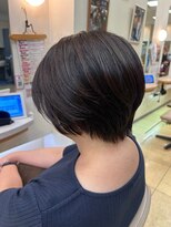 ブルースカイ 二俣川ドンキホーテ店(Blue-Sky)&nbsp;オリーブベージュで柔らかショート