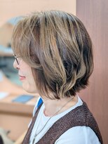 ボー ピープ 茨木(Bo peep) ゆるふわボブ / アカサキ / 20代・30代・40代/ボブ・レイヤー