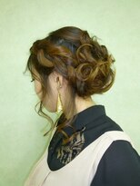 トゥワイス ヘアー(twice hair) ルーズ編み込みアップ