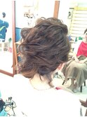 ボブアレンジふわふわアップ【ヘアアレンジ　立川/立川南口】