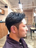 フライメンズクラブ(FLY MEN’S CLUB) メンズ七三アップバング/仙台/メンズカット/メンズパーマ/メンズ