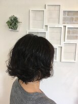 ヘアーアンドネイルフォレスト(Hair&Nail FOREST.) ふわっと顔まわり華やかパーマ