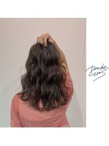 パドトロワ(Pas de trois)&nbsp;新潟×ブリーチなし×アッシュブラウン×簡単巻きアレンジ