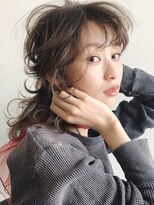 シアアオヤマ 表参道青山(SHEA aoyama)&nbsp;【前坂美来乃】女子力UPふわくしゅネオウルフ[白髪染め/表参道］