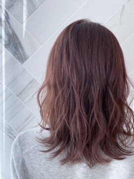 ジーナ 梅田(Zina) 【Zina 梅田】ミルクティーグレージュ×シークレットハイライト