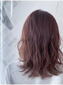 【Zina 梅田】ミルクティーグレージュ×シークレットハイライト