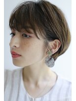 [Garland/銀座]☆似合わせカットエアリー透け感ショート☆