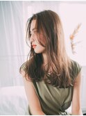 大人重ためツヤ感ロング　自由が丘