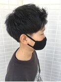 ［OCEAN Hair&Life高田徹］アップバング　キッズカット