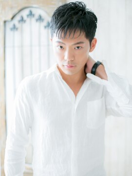 モッズヘア メン 上尾東口店(mod's hair men) ≪mod's men≫爽やかパープルブラック小顔補正立体カットP