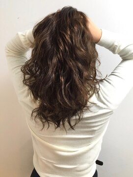 アレンヘアー 京橋店(ALLEN hair) ダークグロスブラウンバレイヤージュ