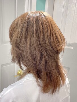 マティーナ ヘアー 池袋(Matina hair) 【ハイでヤングなウルフスタイル♪】20代30代40代