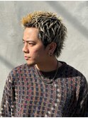 スパイキーショートヘア短髪刈り上げ無しビジネスショートメンズ