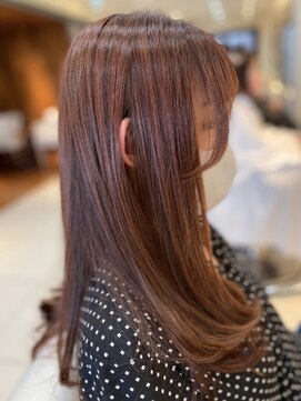 フリップビーアヴェダ(FLIP B AVEDA) 本八幡×艶髪×暖色カラー×ロング