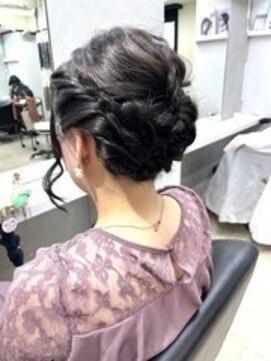 ディア(.eer) ボブでも大丈夫！！なアップヘア☆